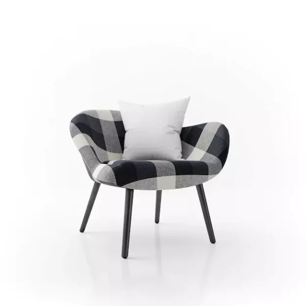 Modern Design Four Legs Chair withou Arms